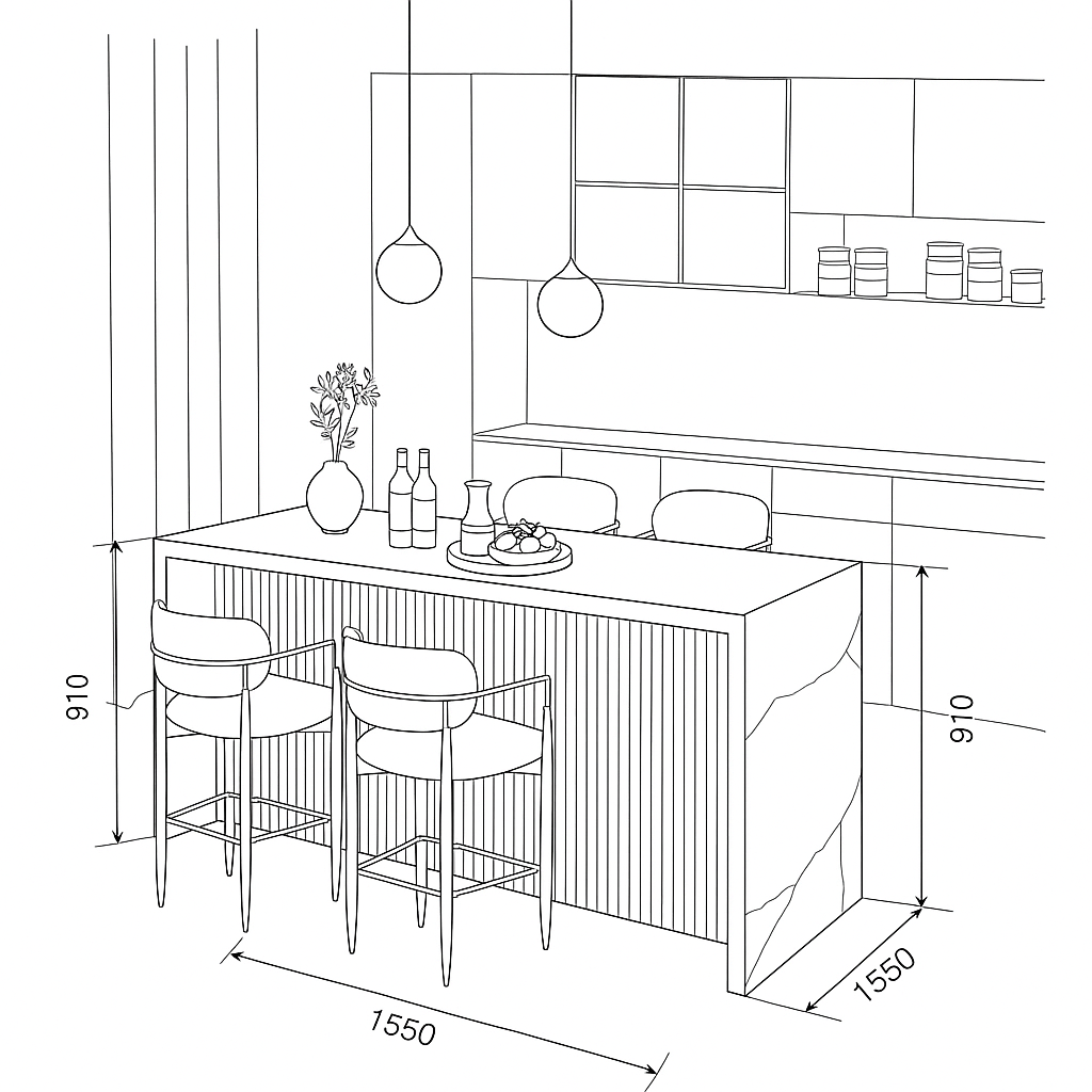 Custom Bar Counter