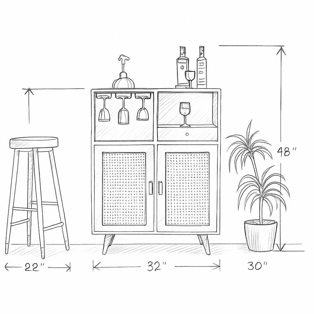 Custom Bar Cabinets