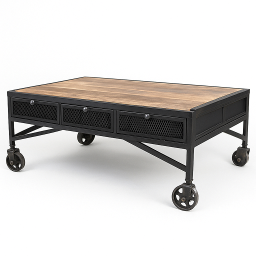 Image of Industrial Coffee Table ICT-23