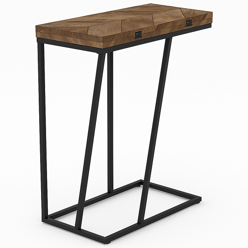 Image of Industrial Side Table IST-8